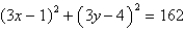<strong>Identify the conic by writing the equation in standard form. </strong> A) ; ellipse B) ; circle C) ; circle D) ; ellipse E) ; circle0