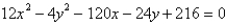 <strong>Find the center and vertices of the hyperbola. </strong> A)center: (-5, 3), vertices: (-5, 1), (-5, 5) B)center: (5, -3), vertices: (5, -5), (5, -1) C)center: (3, -5), vertices: (1, -5), (5, -5) D)center: (5, -3), vertices: (3, -3), (7,-3) E)center: (-5,3), vertices: (-7, 3), (-3, 3)