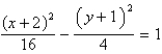 <strong>Find the standard form of the equation of the hyperbola with the given characteristics. vertices: (-2, 1), (6, 1) Asymptotes: </strong> A) B) C) D) E)