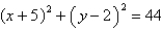 <strong>Identify the conic by writing the equation in standard form. </strong> A) ; ellipse B) ; circle C) ; circle D) ; circle E) ; ellipse0