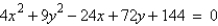 <strong>Find the center and vertices of the ellipse. </strong> A)center: vertices: B)center: vertices: C)center: vertices: D)center: vertices: E)center: vertices: