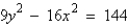 <strong>Find the vertices and asymptotes of the hyperbola. </strong> A)vertices: asymptote: B)vertices: asymptote: C)vertices: asymptote: D)vertices: asymptote: E)vertices: asymptote: