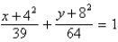 <strong>Find the standard form of the equation of the ellipse with the given characteristics. foci: endpoints of the major axis: </strong> A) B) C) D) E)