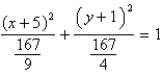 <strong>Identify the conic by writing the equation in standard form. </strong> A) ; ellipse B) ; ellipse C) ; ellipse D) ; ellipse E) ; circle
