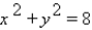 <strong>Find the equation of the circle graphed below. </strong> A) B) C) D) E)