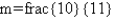 <strong>Find the slope of the line passing through the pair of points: P (-19,-5); Q (-9,6)</strong> A) B) C) D) E)