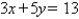 <strong>Find the slope of the line determined by the equation. </strong> A) B) C) D) E)