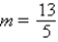 <strong>Find the slope of the line determined by the equation. </strong> A) B) C) D) E)