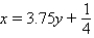 <strong>Write the equation of the line that passes through the point P (1, 4) and is perpendicular to the line y = - 4x + 18.</strong> A) B) C) D) E)