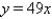 <strong>Find the inverse of the one-to-one function. y = 7x</strong> A) B) C) D) E)