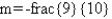 <strong>Find the slope of the line passing through the pair of points: P (-1,12); Q (9,3)</strong> A) B) C) D) E)