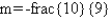 <strong>Find the slope of the line passing through the pair of points: P (-1,12); Q (9,3)</strong> A) B) C) D) E)