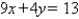 <strong>Find the slope of the line determined by the equation. </strong> A) B) C) D) E)