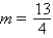<strong>Find the slope of the line determined by the equation. </strong> A) B) C) D) E)