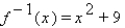 <strong>The function is one-to-one on the domain . Find .</strong> A) B) C) D) E)