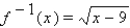 <strong>The function is one-to-one on the domain . Find .</strong> A) B) C) D) E)