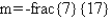 <strong>Find the slope of the line passing through the pair of points: P (-1,-18); Q (13,16)</strong> A) B) C) D) E)