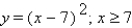 <strong>Determine whether the function is one-to-one. </strong> A)No, it isn't one-to-one. B)Yes, it is one-to-one.
