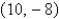 Find the distance between the two points   and   .
