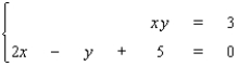 <strong>Use the method of substitution to solve the system. </strong> A) B) C) D) E)no solution