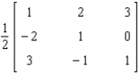 <strong>Find the inverse of the matrix if it exists. </strong> A) B) C) D) E)Does not exist