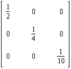 <strong>Find the inverse of the matrix if it exists. </strong> A) B) C) D) E)Does not exist
