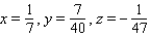 <strong>Solve the system using the inverse method.</strong> A) B) C) D)The system is inconsistent E)The equations are dependent