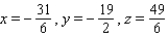 <strong>Solve the system using the inverse method. </strong> A) B) C) D)The system is inconsistent. E)The equations are dependent.
