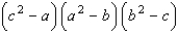 <strong>Find the determinant. </strong> A) B) C) D) E)