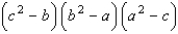 <strong>Find the determinant. </strong> A) B) C) D) E)