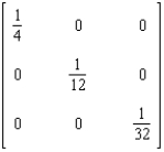 <strong>Find the inverse of the matrix if it exists. </strong> A) B) C) D) E)Does not exist