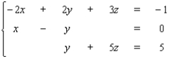 <strong>Solve the system using the inverse method.</strong> A) B) C) D)The system is inconsistent E)The equations are dependent