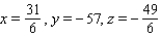 <strong>Solve the system using the inverse method. </strong> A) B) C) D)The system is inconsistent. E)The equations are dependent.