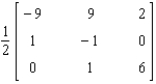 <strong>Find the inverse of the matrix if it exists. </strong> A) B) C) D) E)Does not exist