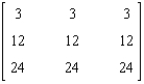 <strong>Find the inverse of the matrix if it exists. </strong> A) B) C) D) E)Does not exist