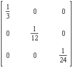<strong>Find the inverse of the matrix if it exists. </strong> A) B) C) D) E)Does not exist