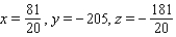 <strong>Solve the system using the inverse method. </strong> A) B) C) D)The system is inconsistent. E)The equations are dependent.