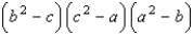 <strong>Find the determinant. </strong> A) B) C) D) E)
