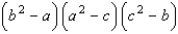 <strong>Find the determinant. </strong> A) B) C) D) E)