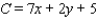 <strong>Find the maximum and minimum values of the objective function on the region in the figure. </strong> A)The maximum is at , The minimum is at . B)The maximum is at , The minimum is at . C)The maximum is at , The minimum is at . D)The maximum is at , The minimum is at . E)The maximum is at , The minimum is at .