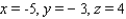 <strong>Use matrices to solve the system. </strong> A) B) C) D)The system is inconsistent E)The equations are dependent