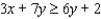 Sketch the graph of the inequality.  