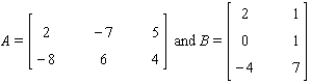 Find, if possible,   .  