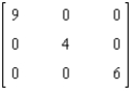 Find the inverse of the matrix if it exists.  