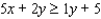 Sketch the graph of the inequality.  