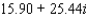 <strong>The trigonometric form of complex numbers is often used by electrical engineers to describe the current I, voltage V, and impedance Z in electrical circuits with alternating current. Impedance is the opposition to the flow of current in a circuit. Most common electrical devices operate on 115-volt, alternating current. The relationship among these three quantities is . Approximate the unknown quantity, and express the answer in rectangular form to two decimal places. </strong> A) B) C) D) E)