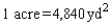 <strong>A triangular field has sides of lengths a, b, and c (in yards). Approximate the number of acres in the field ( ). </strong> A)10.89 acres B)11.17 acres C)3.39 acres D)11.50 acres E)10.30 acres