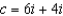 <strong>If c represents a constant force, find the work done if the point of application of c moves along the line segment from P to Q. and </strong> A)32 B)14 C)44 D)-8 E)22