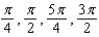 <strong>Find the solutions of the equation that are in the interval </strong> A) B) C) D) E)