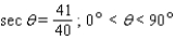 <strong>Find the exact values of for the given conditions. </strong> A) B) C) D) E)